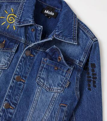 Honore patch-appliqué denim jacket | Molo
