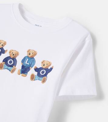 Polo Bear printed cotton T-shirt | Polo Ralph Lauren Kids