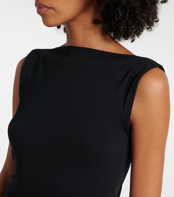 Aurora stretch-jersey tank top | Wolford