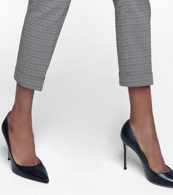 High-rise printed slim pants | Etro