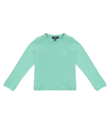 Horsey cotton sweater | Loro Piana Kids
