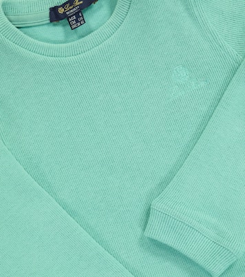 Horsey cotton sweater | Loro Piana Kids