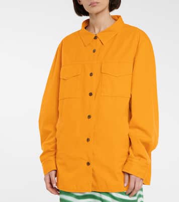 Cotton shirt jacket | Dries Van Noten