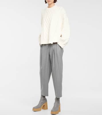 Jersey en mezcla de algodón trenzado | Stella McCartney