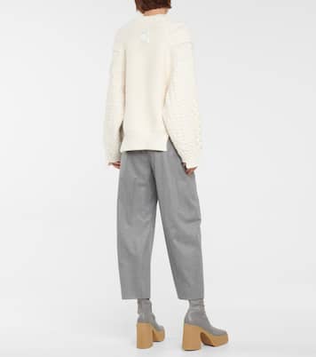 Jersey en mezcla de algodón trenzado | Stella McCartney