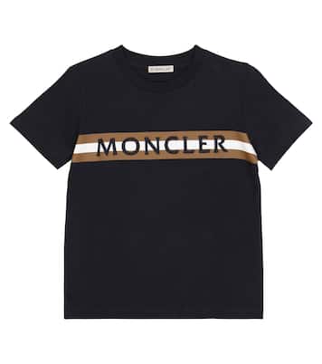 T-shirt in cotone con logo | Moncler Enfant