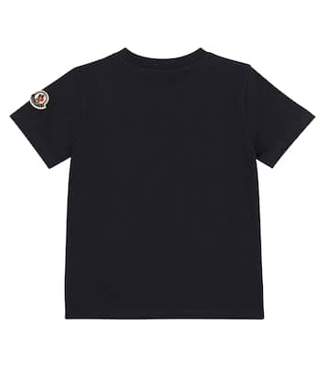 T-shirt in cotone con logo | Moncler Enfant