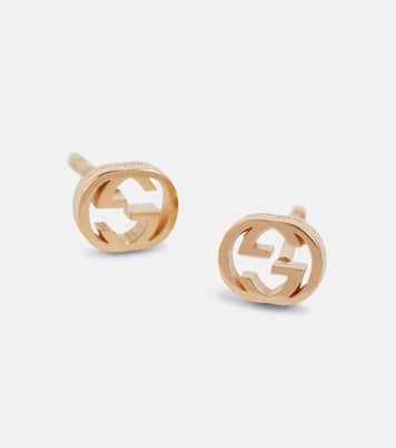 Boucles d’oreilles Interlocking G en or 18 ct | Gucci