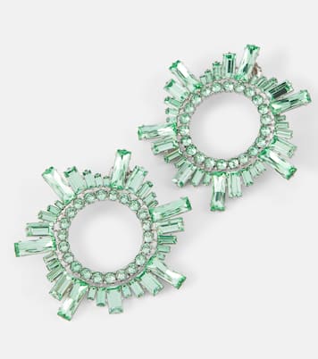 Boucles d'oreilles Begum à cristaux | Amina Muaddi