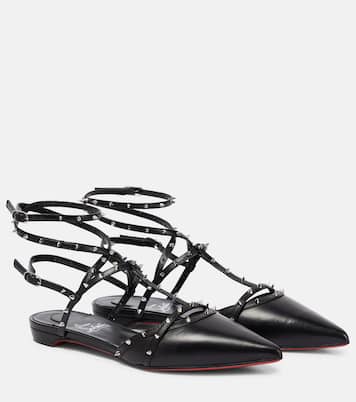 Bombina Spikes slingback flats | Christian Louboutin