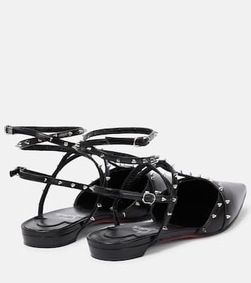 Bombina Spikes slingback flats | Christian Louboutin