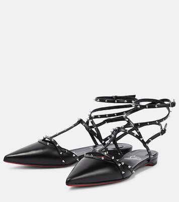 Bombina Spikes slingback flats | Christian Louboutin