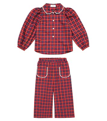 Checked cotton pajamas | Paade Mode
