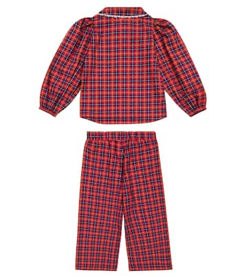 Checked cotton pajamas | Paade Mode