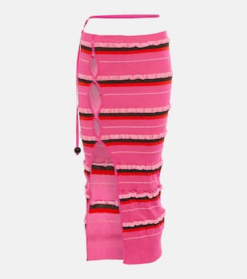 Falda midi La Jupe Maille Concha | Jacquemus