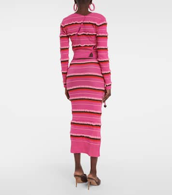 Falda midi La Jupe Maille Concha | Jacquemus