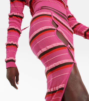 Falda midi La Jupe Maille Concha | Jacquemus