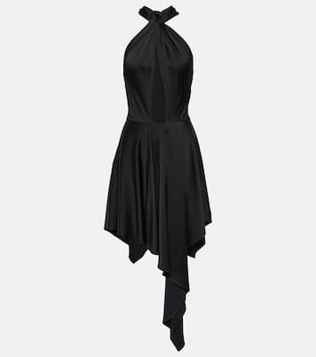 Cutout asymmetric halterneck dress | Stella McCartney