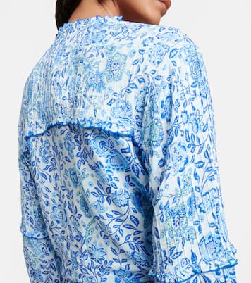 Ilona floral minidress | Poupette St Barth