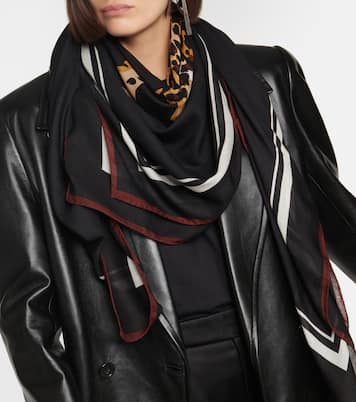 Pañuelo con estampado | Saint Laurent