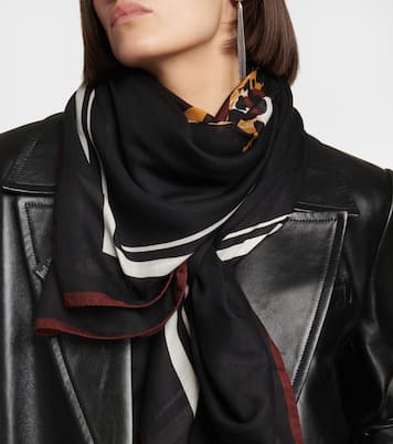 Pañuelo con estampado | Saint Laurent
