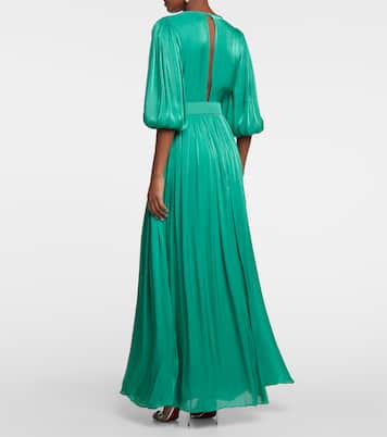 Brennie georgette gown | Costarellos