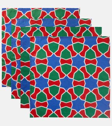 Tiles set of 4 napkins | Cabana