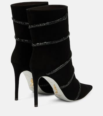 Morgana embellished suede boots | Rene Caovilla