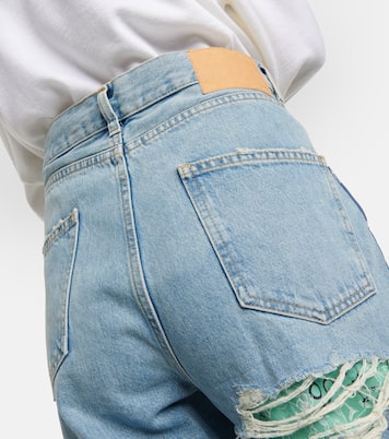 The Twelve Signs patchwork jeans | Alanui