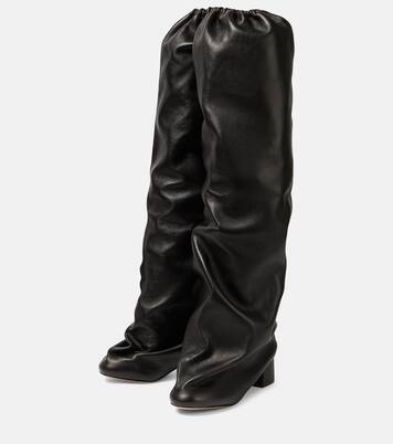 Botas mosqueteras Bowe de piel | Khaite