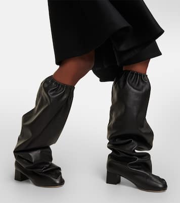 Botas mosqueteras Bowe de piel | Khaite