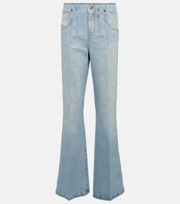 Jeans flared in cotone | Victoria Beckham