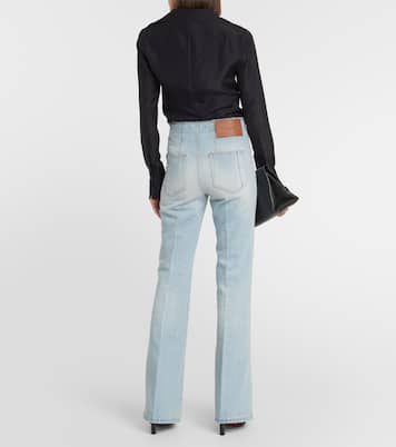 Jeans flared in cotone | Victoria Beckham
