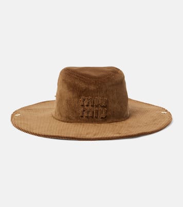 Hut aus Cord | Miu Miu