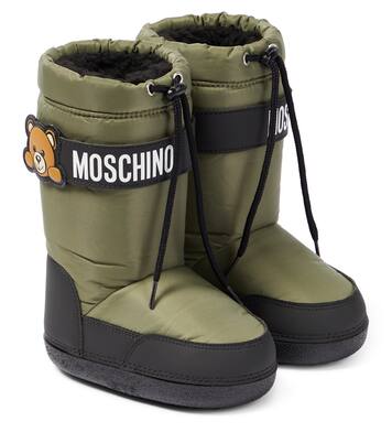 Botas de nieve con borrego sintético | Moschino Kids