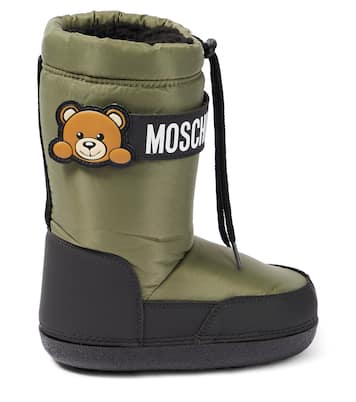 Botas de nieve con borrego sintético | Moschino Kids