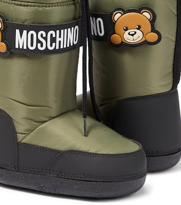 Botas de nieve con borrego sintético | Moschino Kids