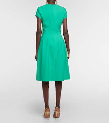 Abito midi in misto lana | Oscar de la Renta