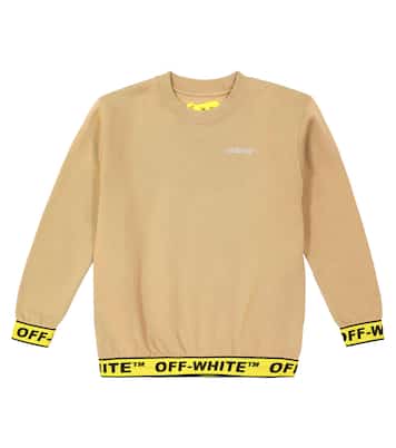 Sudadera de algodón con logo | Off-White Kids