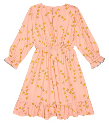 Kleid Tiny Stars Frills aus Baumwolle | Tinycottons