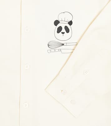 Camisa Chef Panda de algodón | Mini Rodini