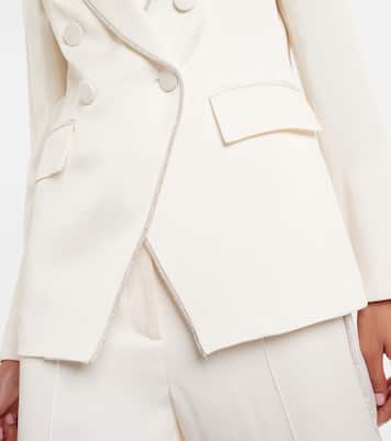 Jagger Dickey crêpe satin blazer | Veronica Beard