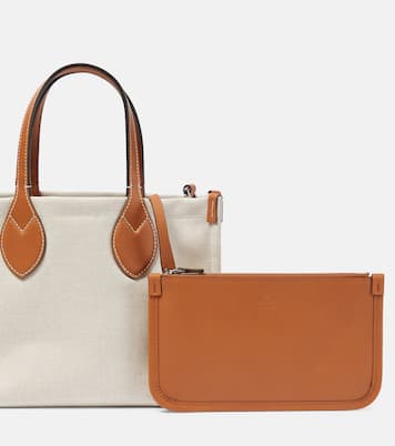 Borsa Mini in canvas con pelle | Gucci