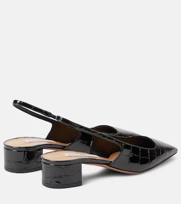 Slingback-Pumps Ginza 35 aus Lackleder | Aquazzura