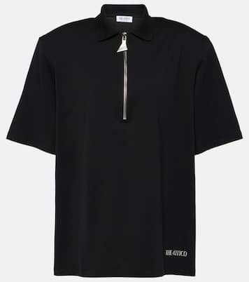 Oversize-Polohemd aus Baumwolle | The Attico