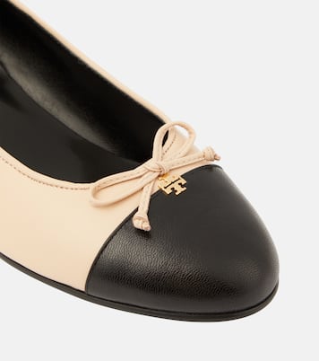 Cap-toe leather pumps | Tory Burch