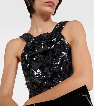 Robe mit Pailletten | Roland Mouret