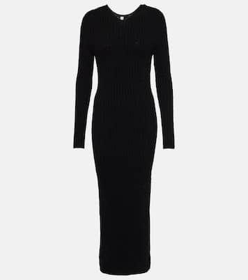 Robe longue en laine mélangée | Toteme