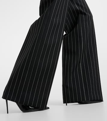 Pantalon ample rayé en laine vierge | Dolce&Gabbana
