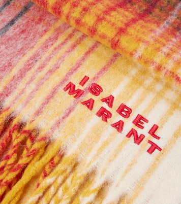 Firny checked wool-blend scarf | Isabel Marant